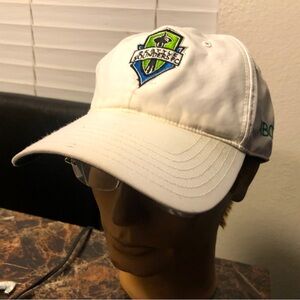 Adidas MLS Seattle Sounders Xbox Men’s White Green Adjustable hats